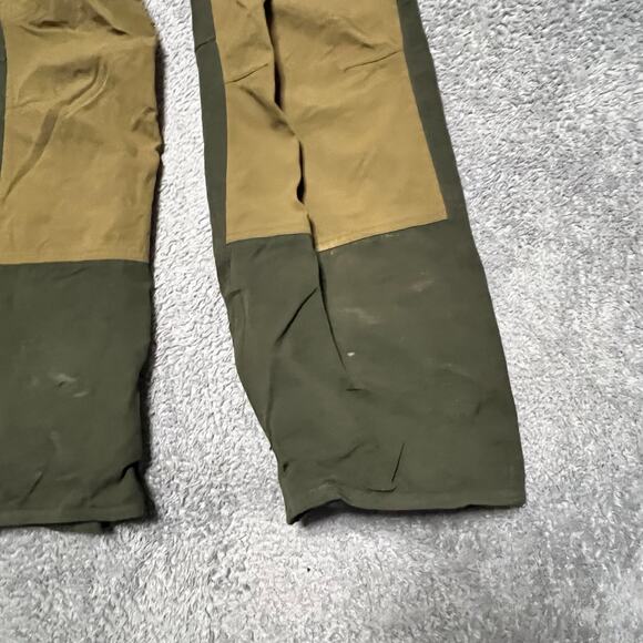 Thirtytwo Basement Bibs Mens Medium Shell Snowboard Pants Repel Green *** - Picture 4 of 10